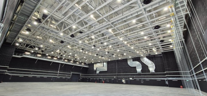 Shinfield Studios - Ductwork inside the studio