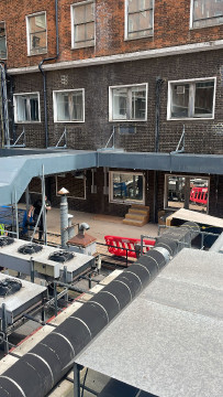 Guys Hospital - Ductwork Frame 3