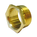 Brass Male Bush Short Reach