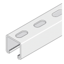 41 x 41 Slotted 2.5mm Pre-cut Channel