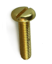 Brass Pan Head Slotted Machine Screws