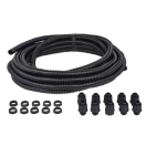 Black Nylon Flexible Conduit - Contractors Pack
