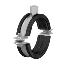 Black Rubber-lined Clips (M8/M10)