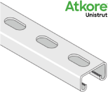 Unistrut 41 x 21 Slotted 2.5mm Channel