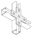 Flat Cross Bracket