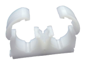 Plastic Double Clip Link Pipe Clip