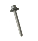 Hex Flange Head Screws with Bonded Washer - Self Drill Steel to Steel